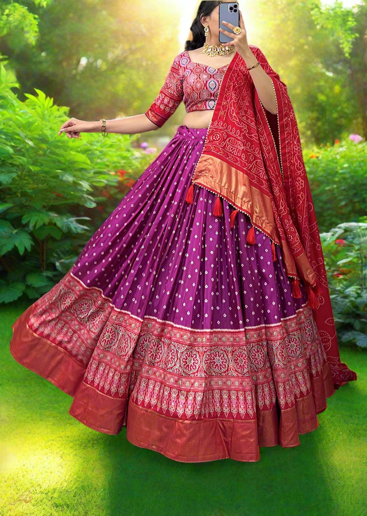 Karnika Designer Dola Silk lehenga