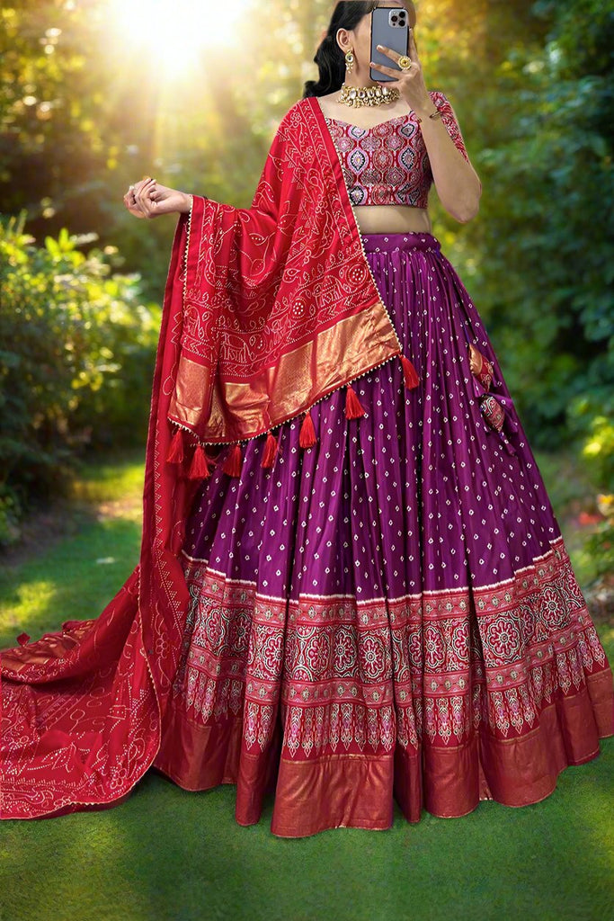 Karnika Designer Dola Silk lehenga