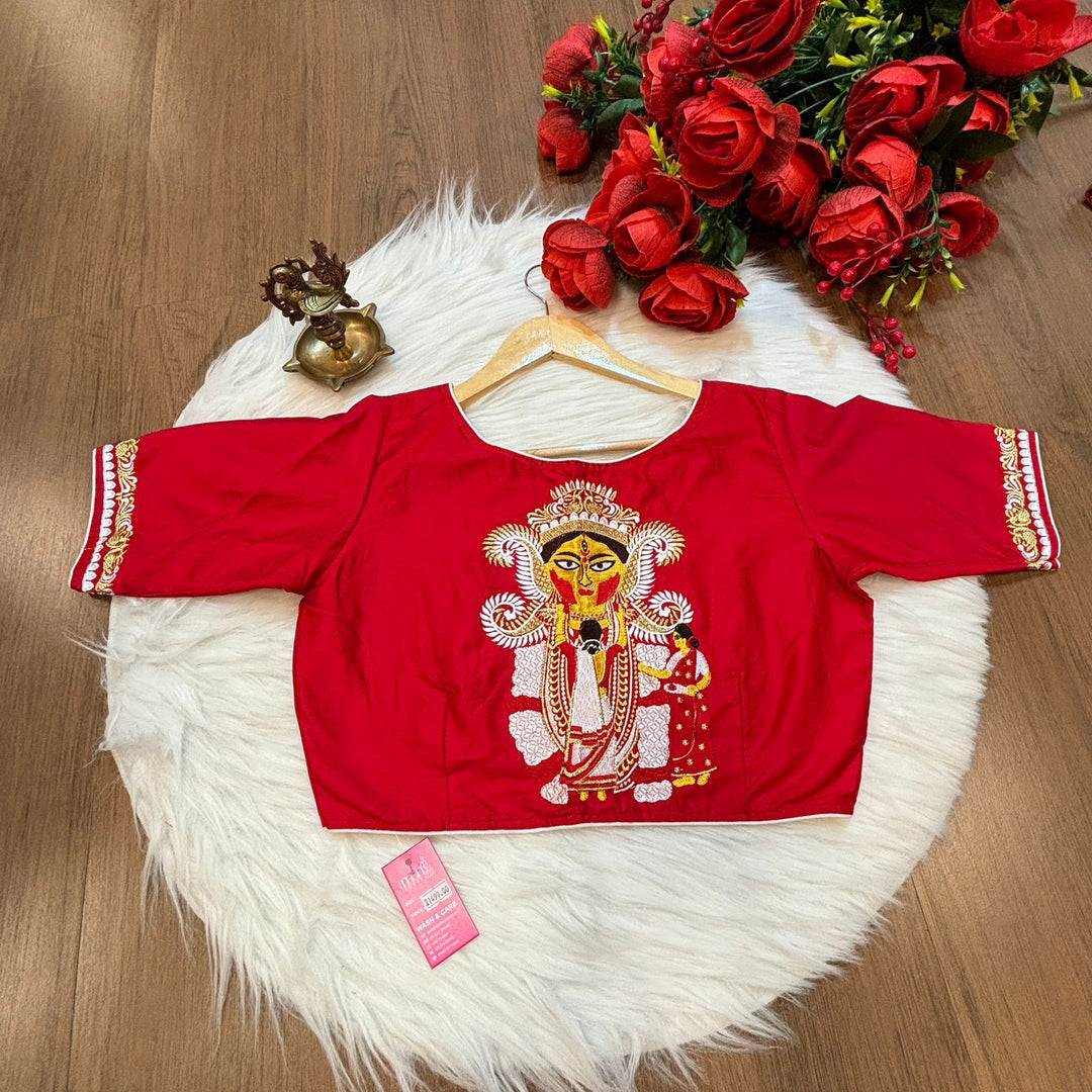 Devi Boron Designer Traditional Blouse