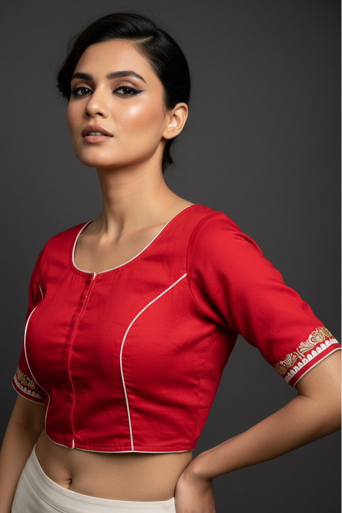 Devi Boron Designer Traditional Blouse