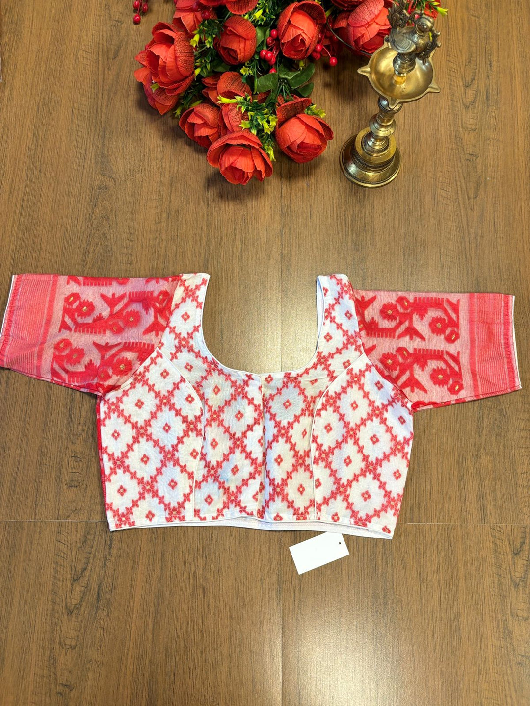 Jamdani Style Designer Blouse