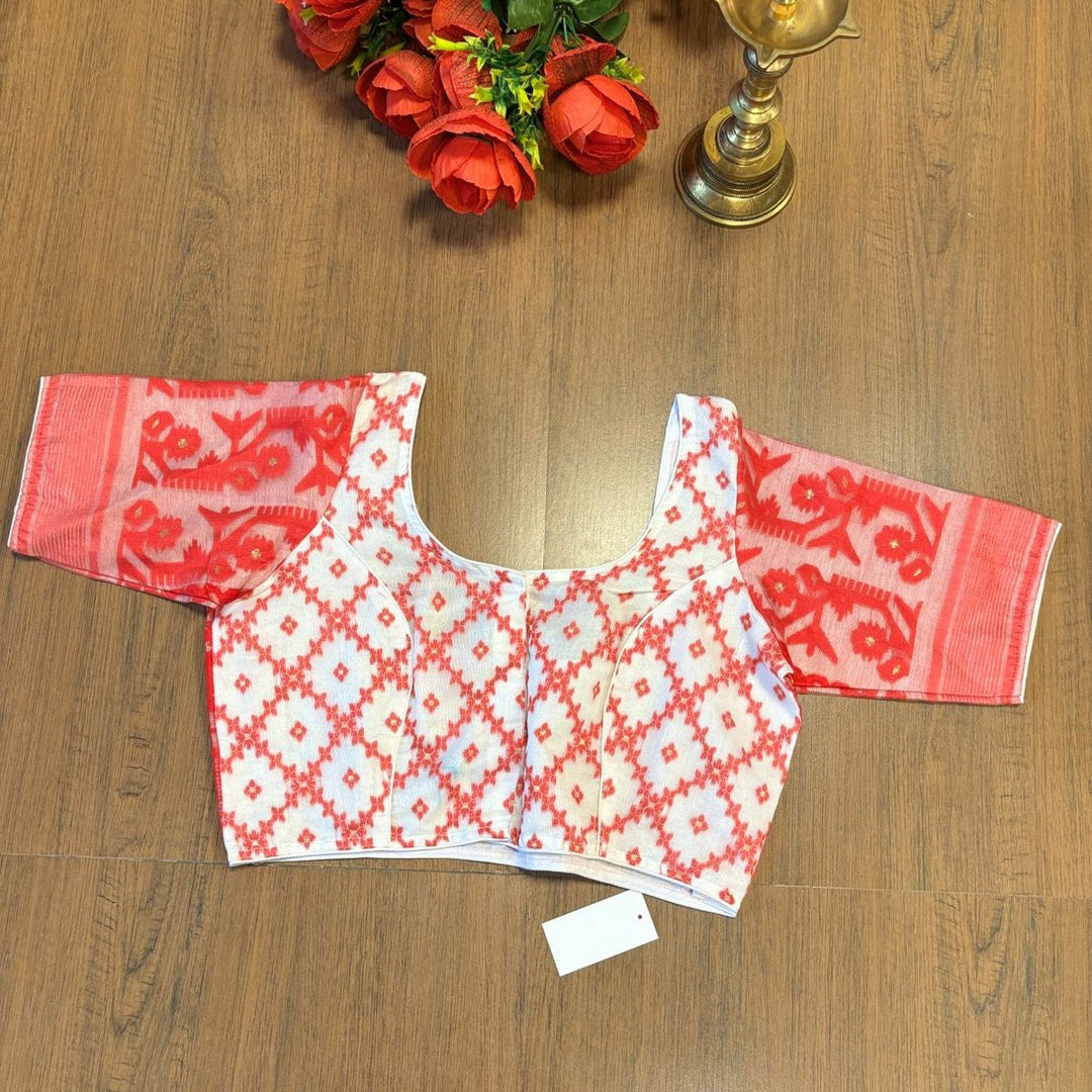 Jamdani Style Designer Blouse