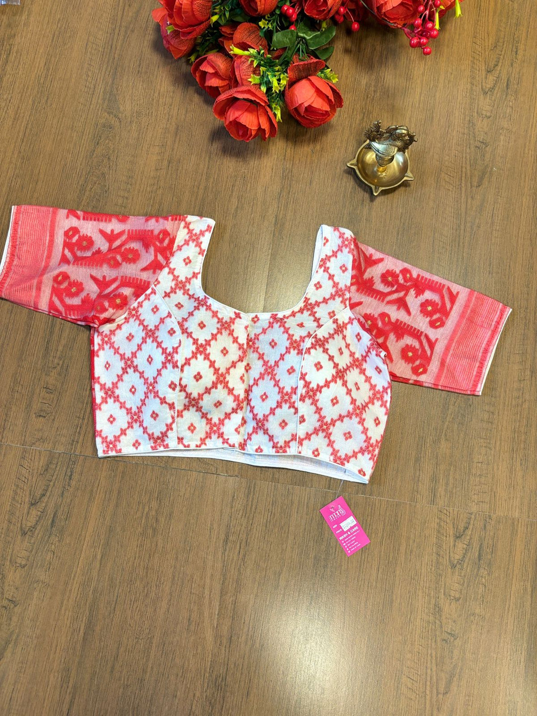 Jamdani Style Designer Blouse