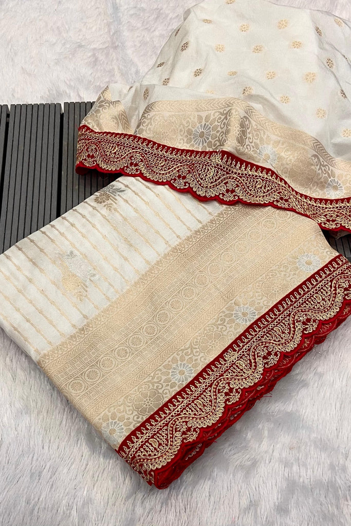 Grow -Glow  khaddi Georgette Silk Saree