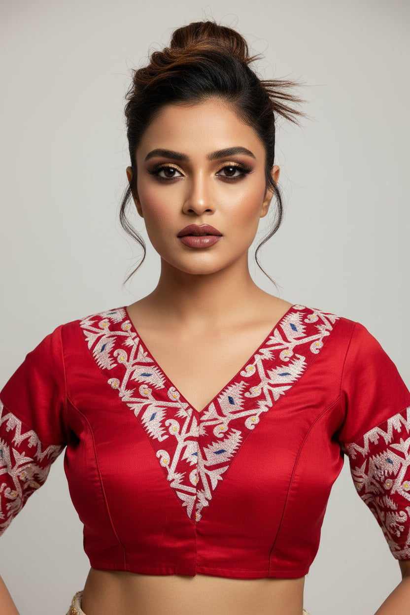 Sense Of Jamdani (Designer Blouse)