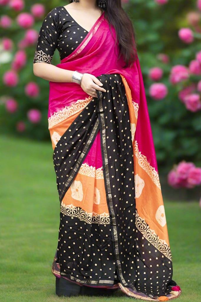 Live In  Beauty (Chanderi Saree)