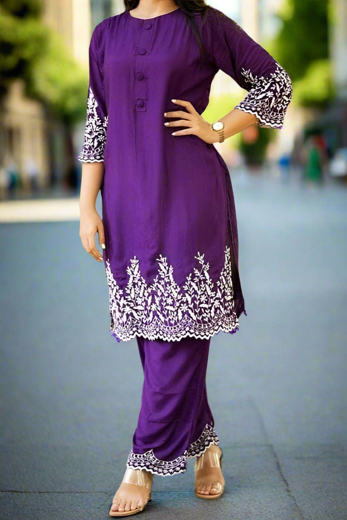 one Breeze Rayon Kurti Set