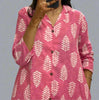 Ever-Changing Pink Cotton Kurti Set