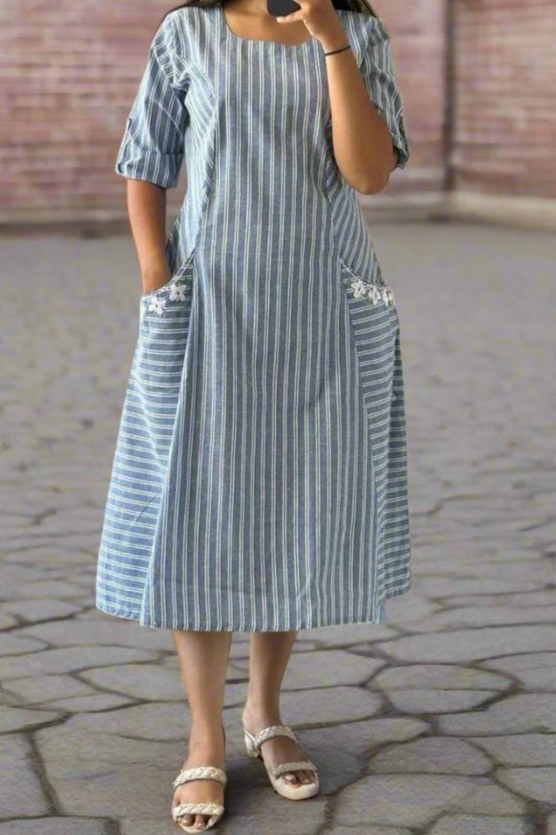 Strange Beauty Cotton Midi Dress