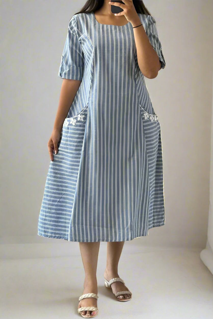 Strange Beauty Cotton Midi Dress