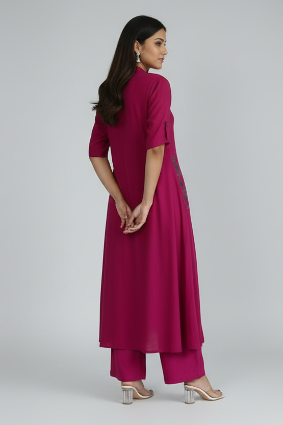 little Girl Cotton Kurti Set