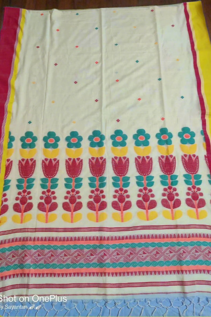 Juthika Handloom Jamdani Saree