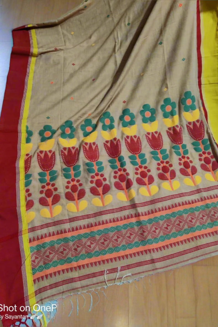 Juthika Handloom Jamdani Saree