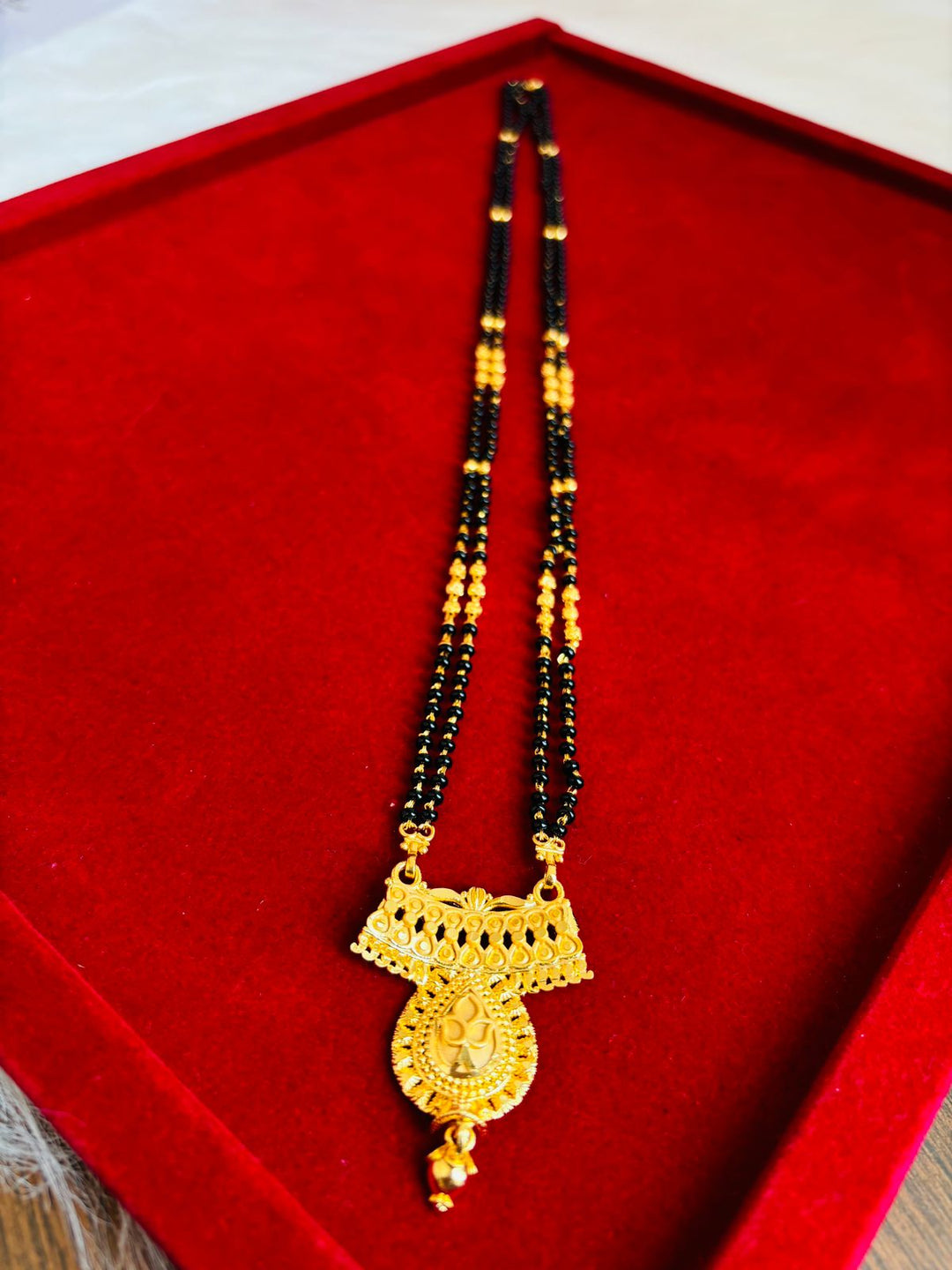 Suhagan (Gold Plated Mangal sutra)