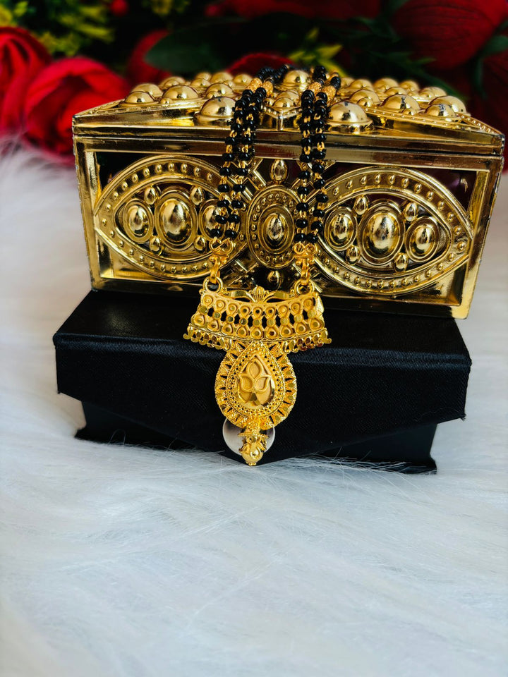 Suhagan (Gold Plated Mangal sutra)