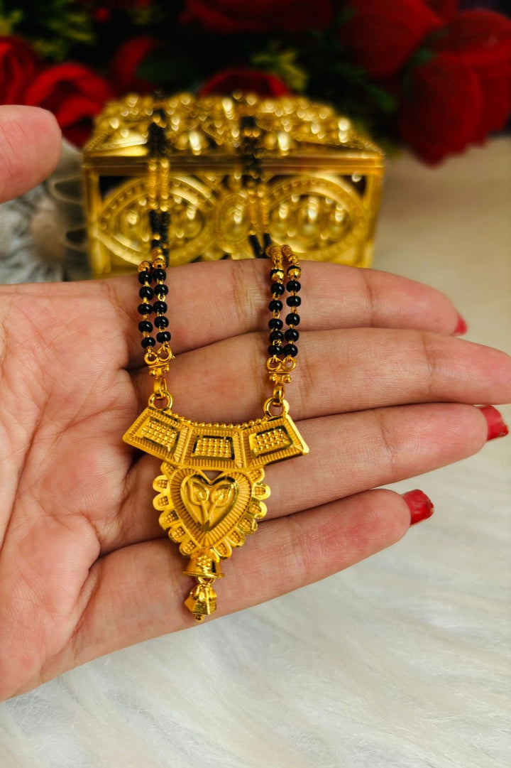 Suhag (Gold Plated Mangal sutra)