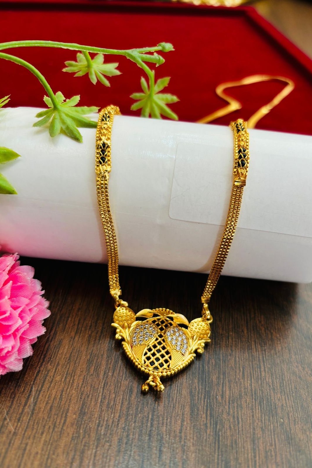 Small Mangalsutra Pendant Png Gold Mini Mangalsutra Designs With