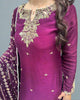 Peaceful Paradise Chinnon Silk Kurti Set