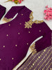 Peaceful Paradise Chinnon Silk Kurti Set