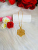 Gold Plated Chain and Locket Set