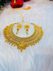 Wedding Day- Gold Plated Bridal Necklace Set