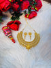 Wedding Day- Gold Plated Bridal Necklace Set