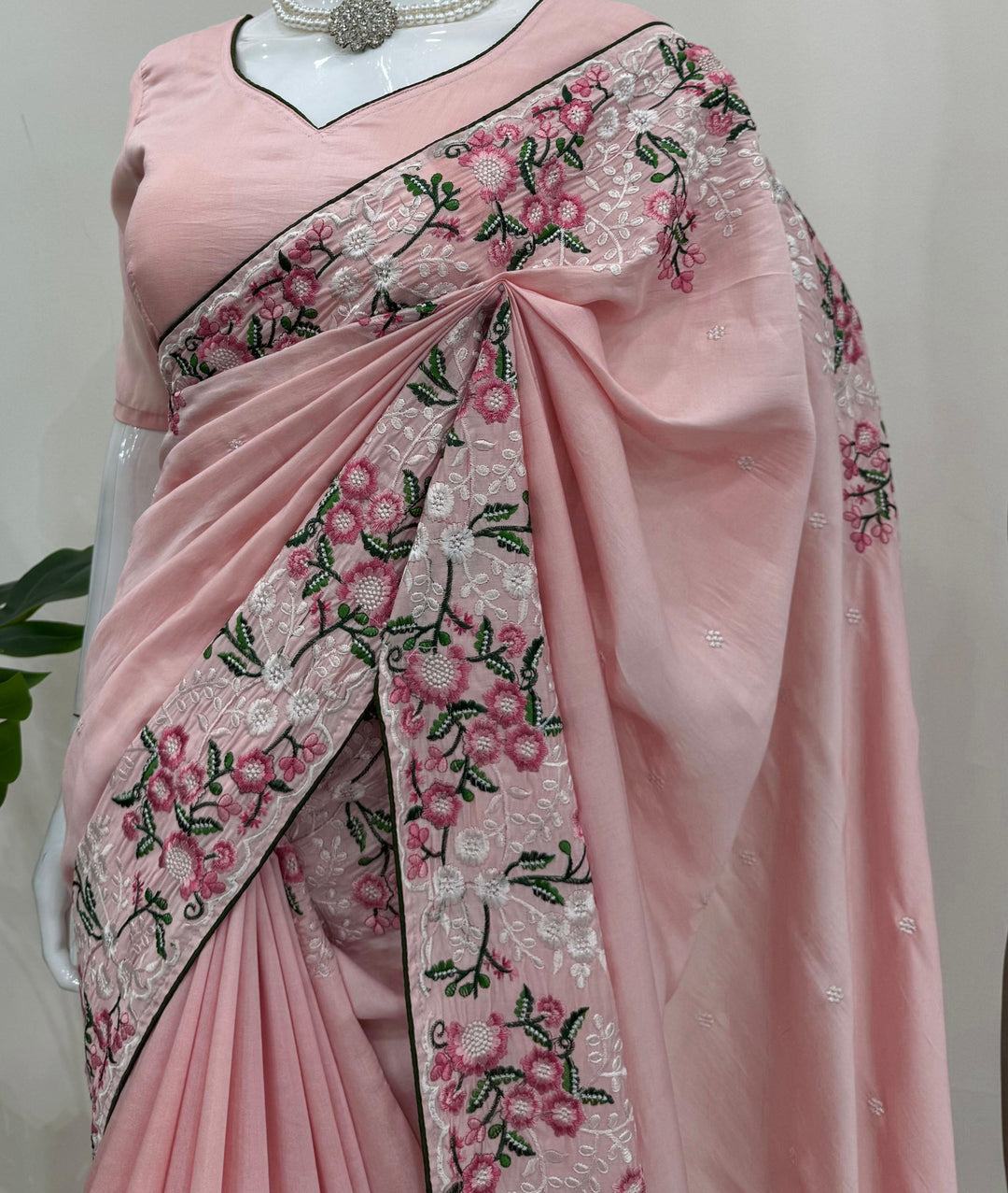 Statement of Style Fancy Silk Saree