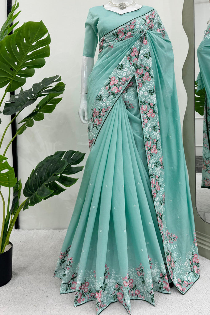 Statement of Style Fancy Silk Saree