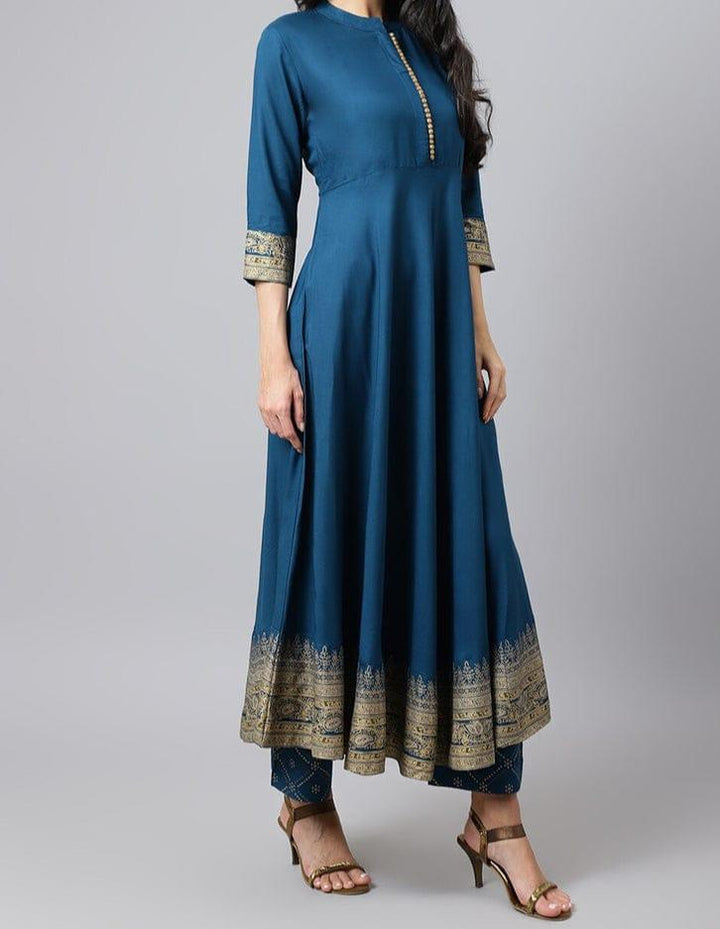 Dress To Impress Rayon Kurti Set