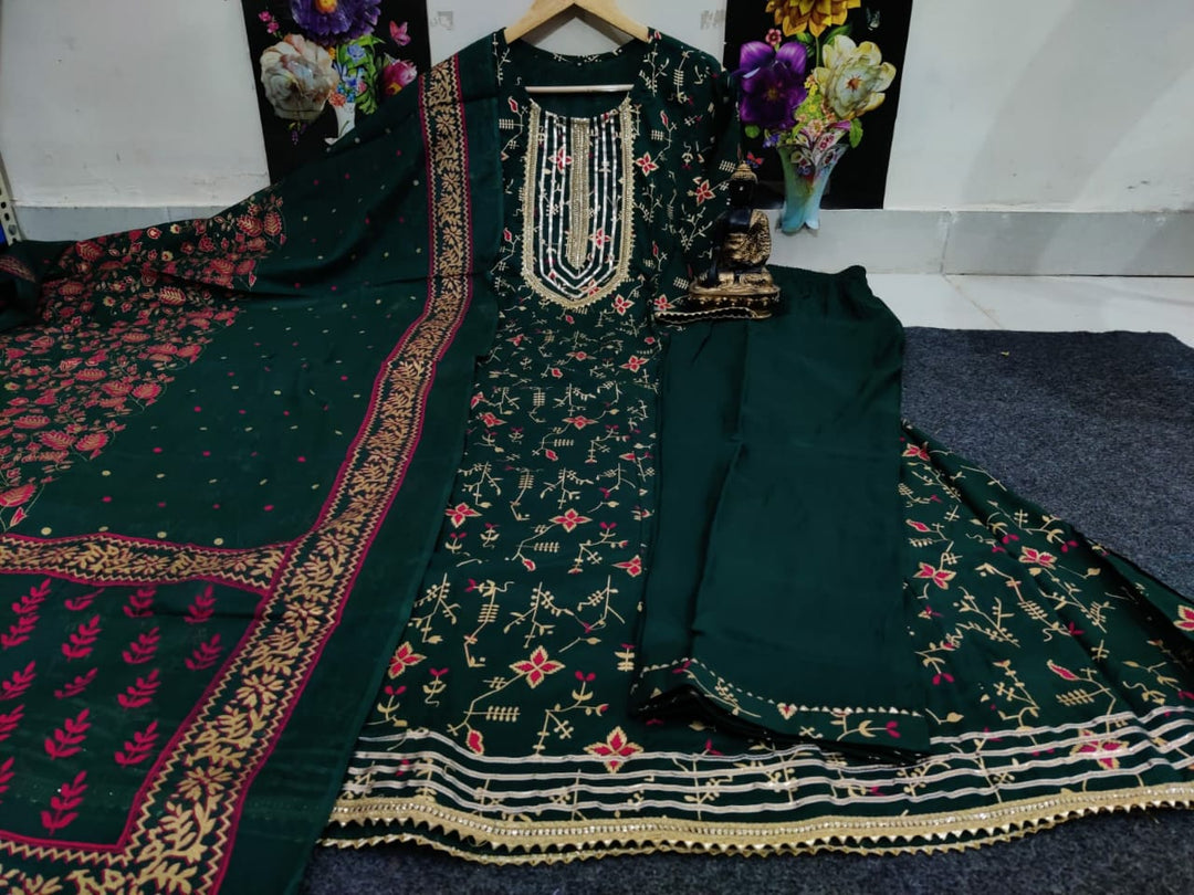 Art In Anarkali Rayon Set