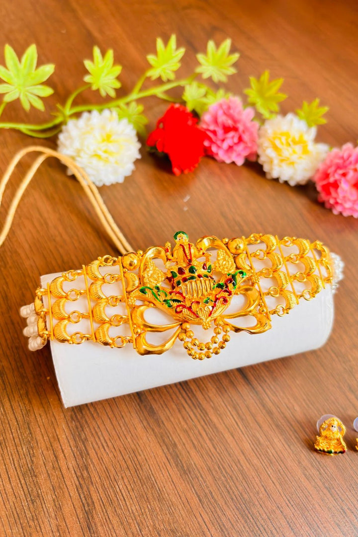 Prajapati - Gold Plated Jewellery Set