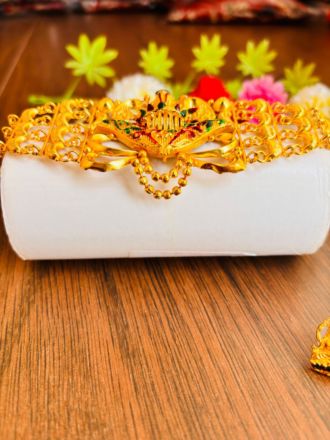 Prajapati - Gold Plated Jewellery Set