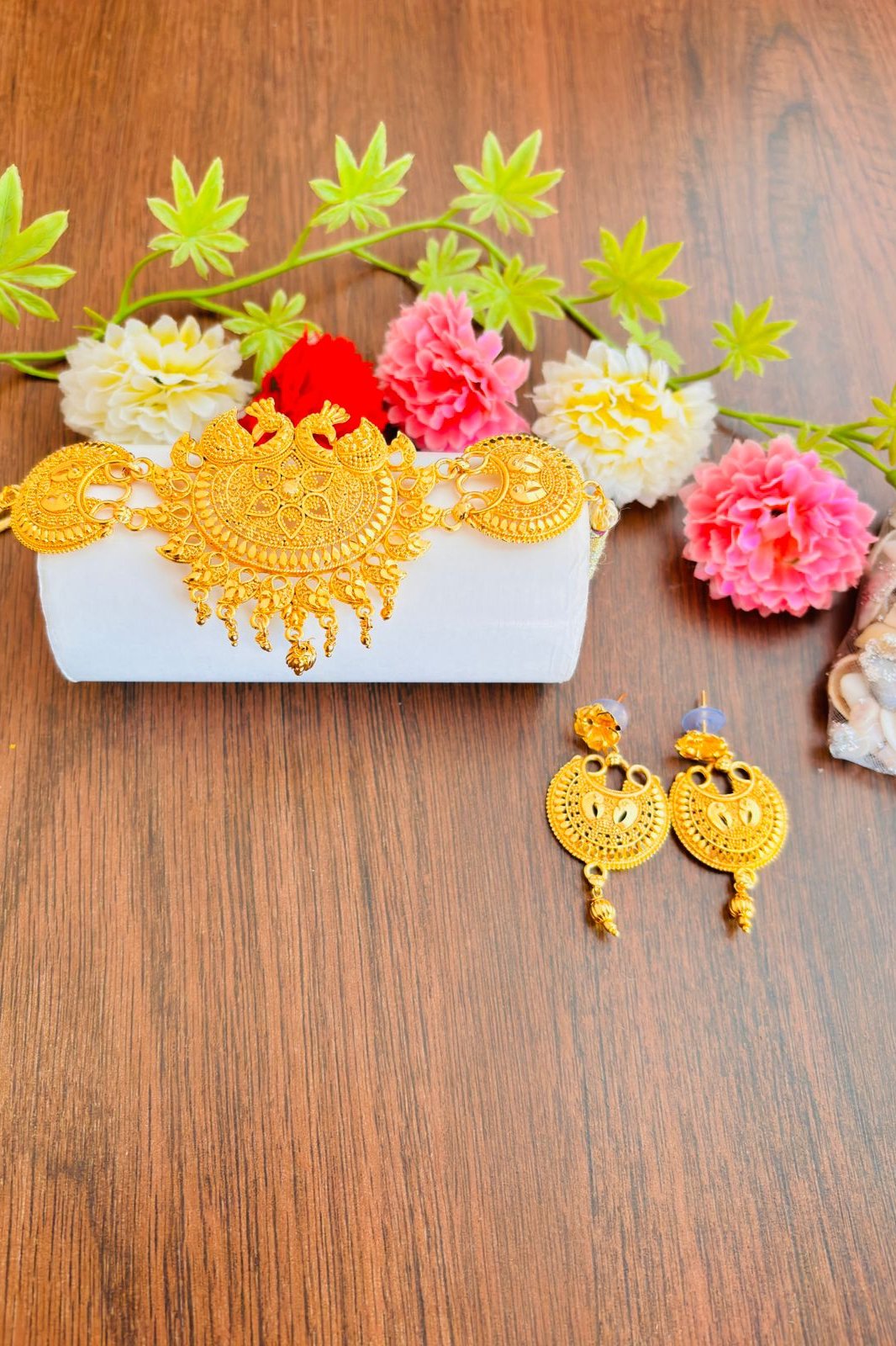 Suvarnakara - Gold Plated Jewellery Set