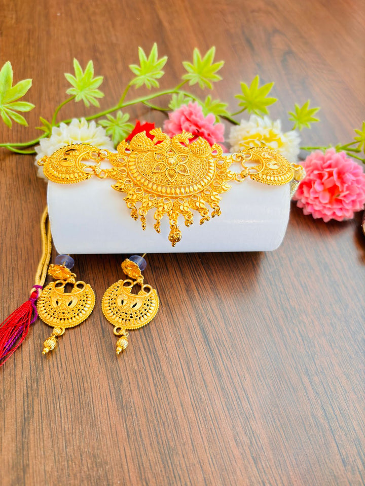 Suvarnakara - Gold Plated Jewellery Set