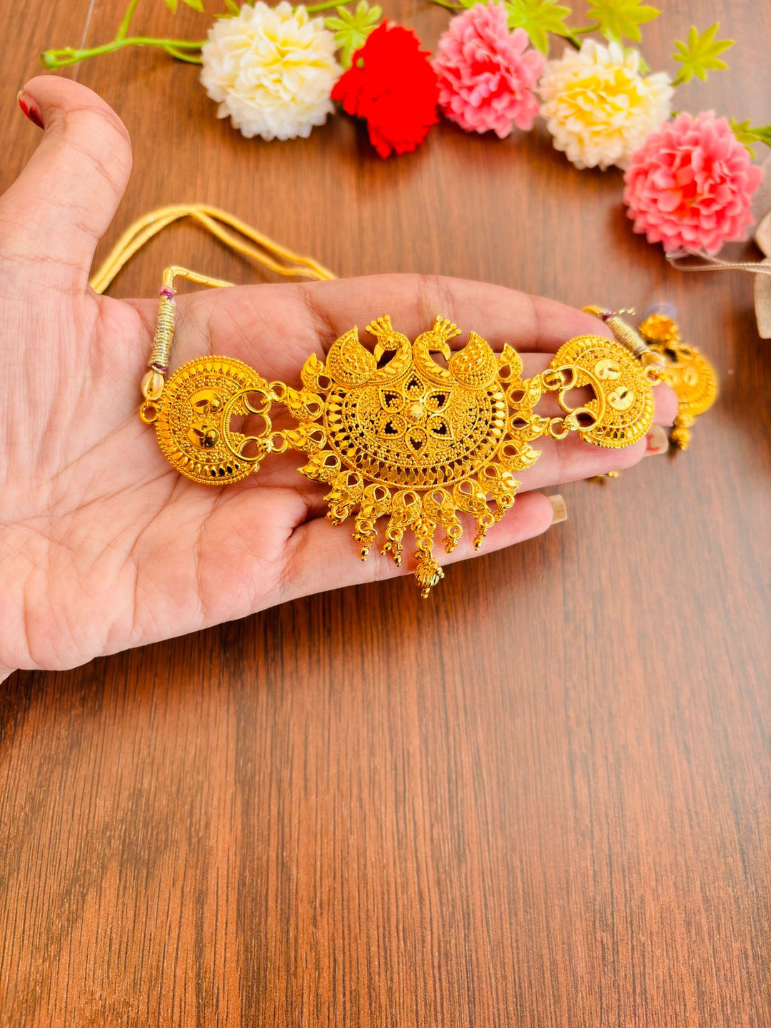 Suvarnakara - Gold Plated Jewellery Set