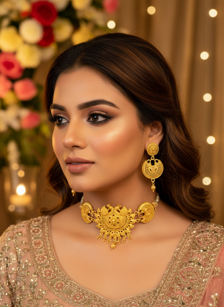 Suvarnakara - Gold Plated Jewellery Set