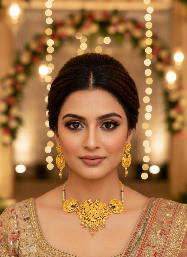 Suvarnakara - Gold Plated Jewellery Set