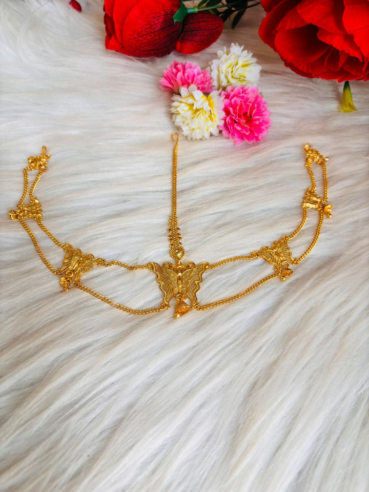 Pushpa- Gold Plated Matha Patti