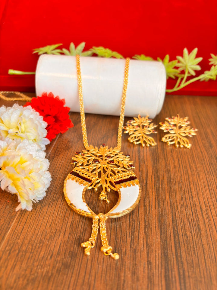 Mother Nature - Gold Plated Necklace Set