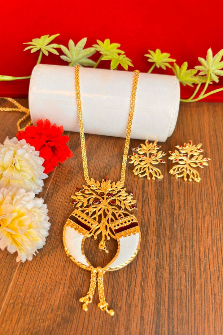 Mother Nature - Gold Plated Necklace Set