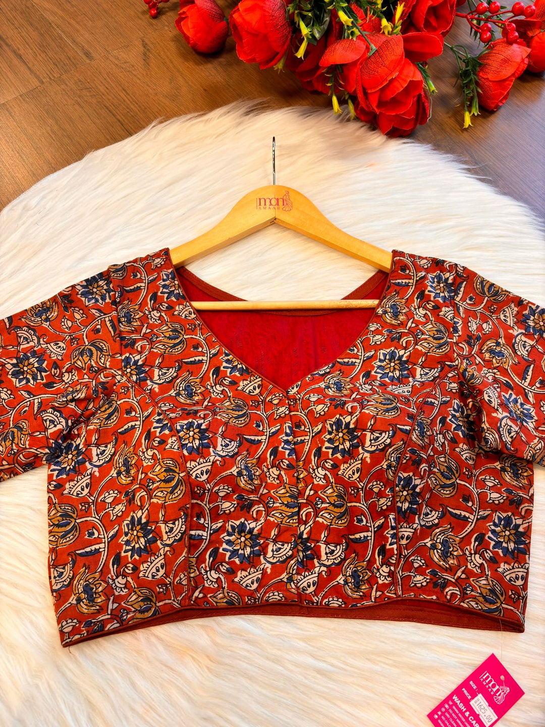 Art Of Kalamkari Designer Blouse