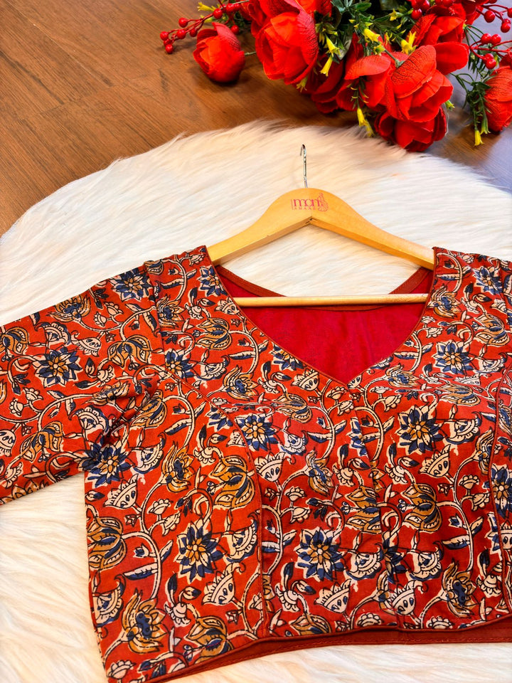 Art Of Kalamkari Designer Blouse