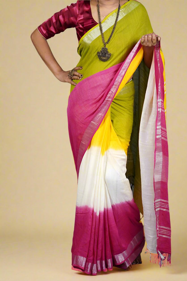 Kiyana -The light Linen Saree