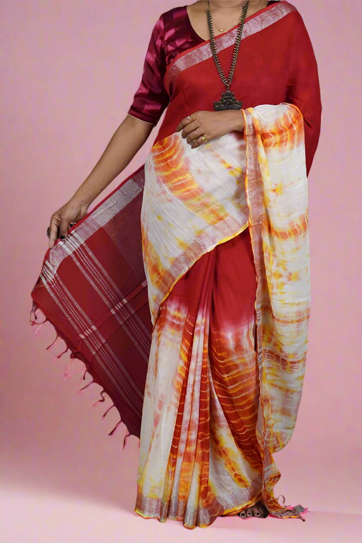 Kiyana -The light Linen Saree