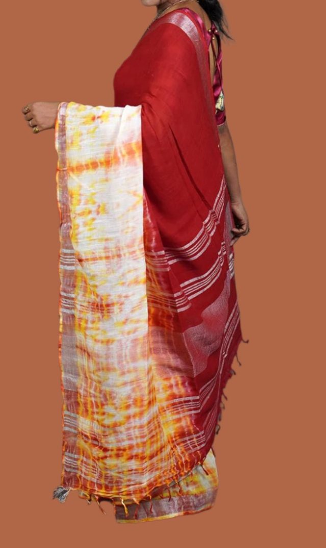 Kiyana -The light Linen Saree