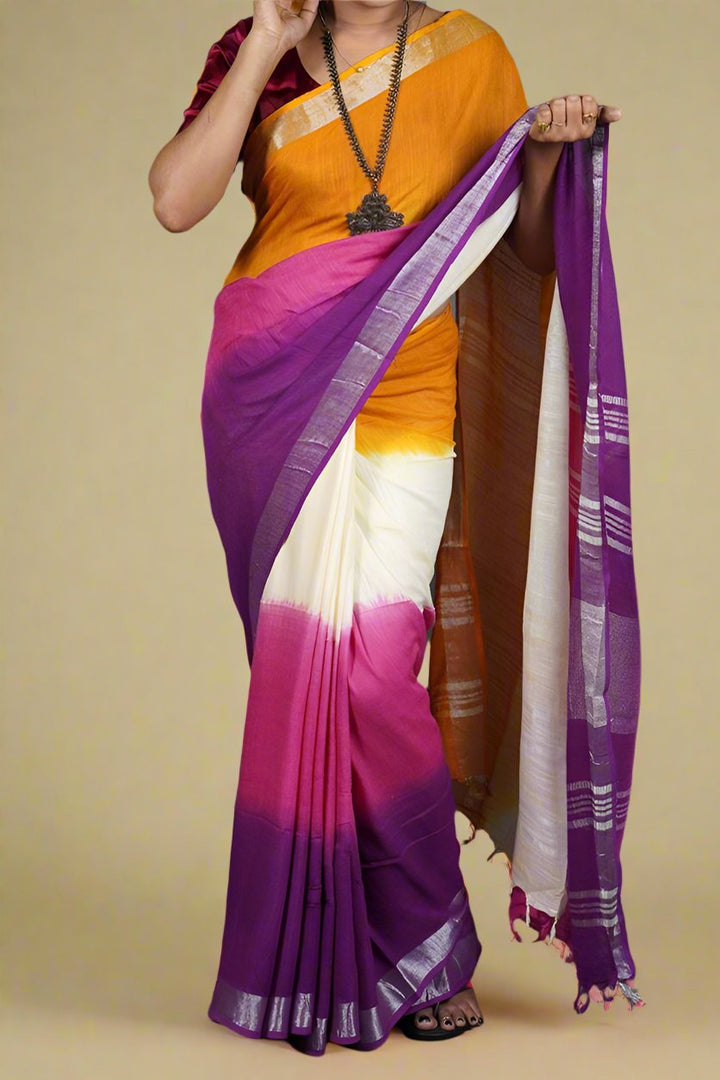 Kiyana -The light Linen Saree