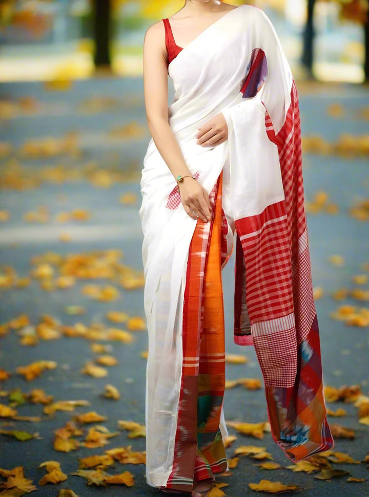 Beautiful In Stripe Cotton Saree