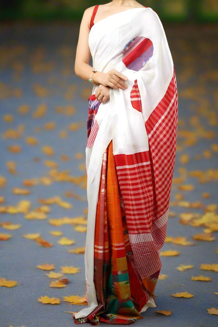 Beautiful In Stripe Cotton Saree