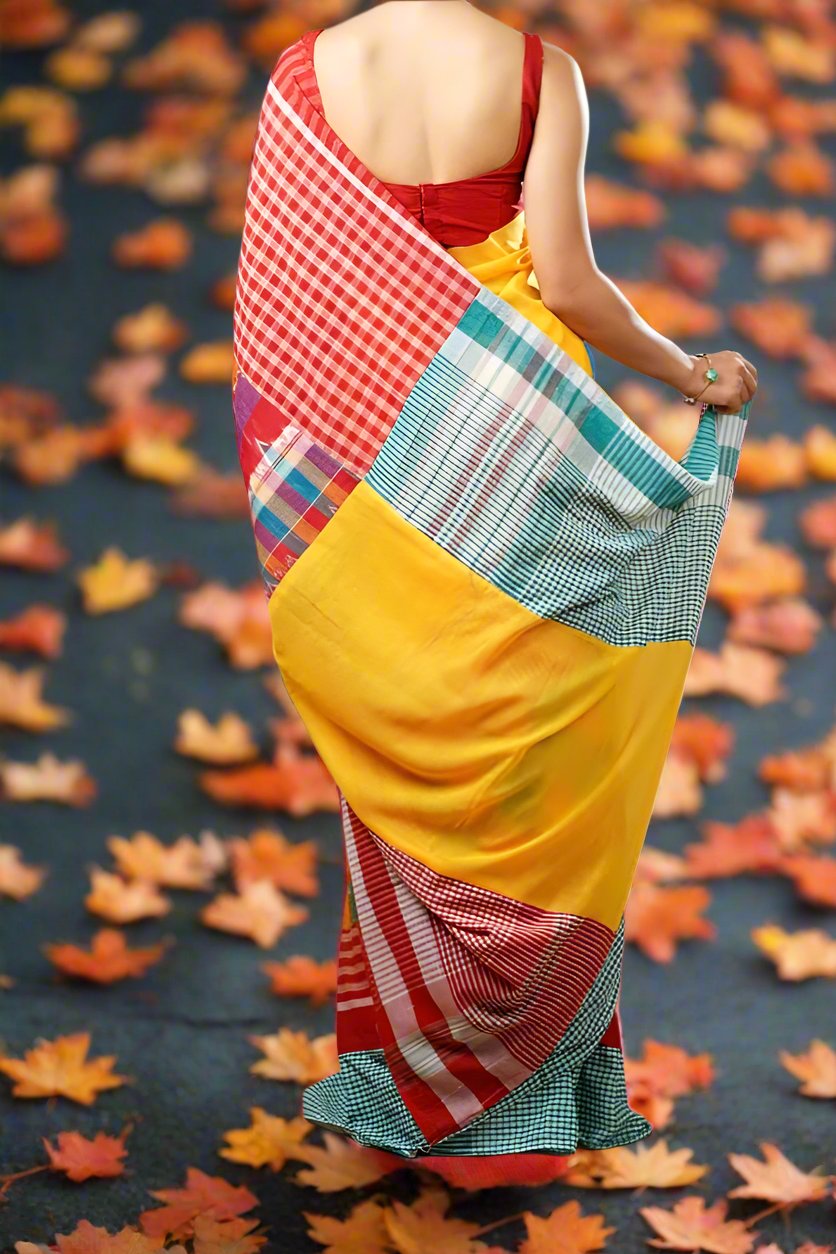 Beautiful In Stripe Cotton Saree