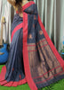 Dhivyasree -The Pure light Khadi Cotton Saree